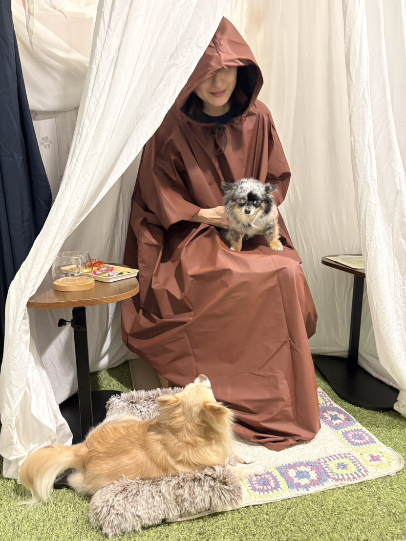 よもぎ蒸しを使用するイメージ